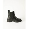 STPAY PU Stretch Combat Style Boot