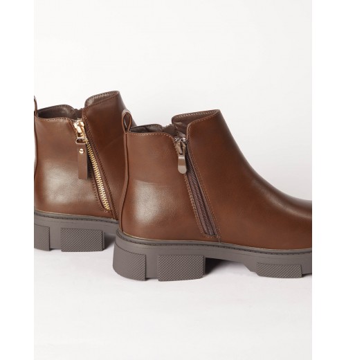 STPAY Chunky Ankle Boots