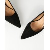 STPAY Pointed Suedette Heels