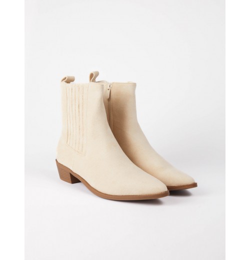 STPAY Suede Cowboy Boots