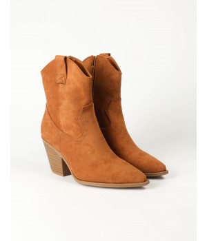 STPAY Suede Western Cowboy Boots