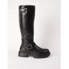 STPAY Knee High Buckle Detail Boot