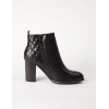 STPAY Heeled Quilt Detail Boot