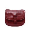 STPAY Leather Buckle Bag