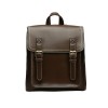 STPAY Leather buckle backpack