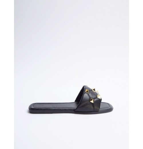 STPAY Stud Strap Mules