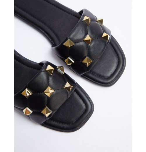 STPAY Stud Strap Mules