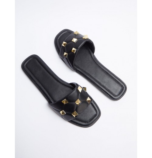 STPAY Stud Strap Mules