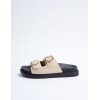 STPAY Double Buckle Sandals