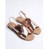 STPAY Crossover Strap Sandals