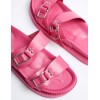 STPAY Two Strap Buckle Sandals